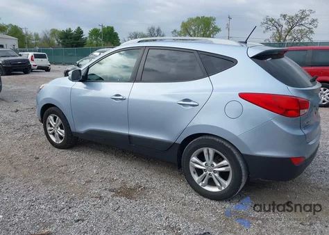 2013 Hyundai Tucson Gls from USA, damaged, VIN KM8JU3AC2DU629319